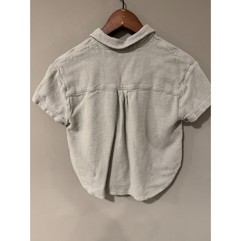 Madewell Women's Breezewoven Beachside Shirttail Top Size Small - Picture 4 of 4